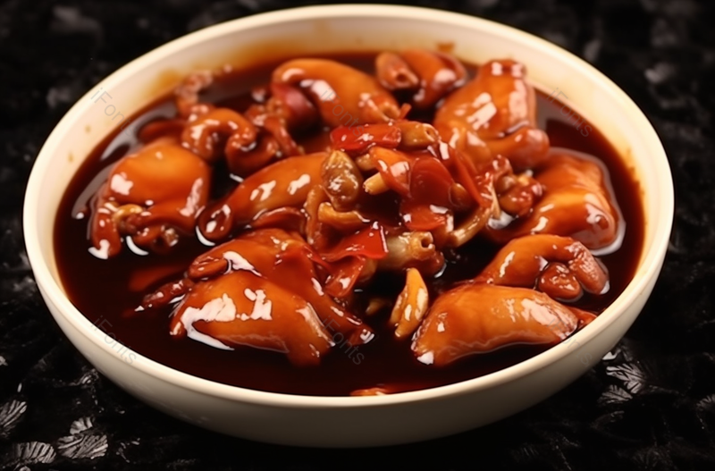 焖蒸猪脚酱肘子胶原蛋白美食摄影,高清,摄影图,摄影图片,图片大全,摄影图免费下载